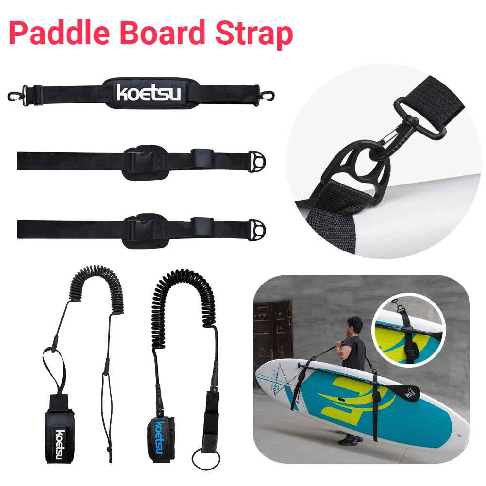 Stand Up Paddle Leash - 서핑보드 어깨끈 조절 가능한 스탠드업 서핑