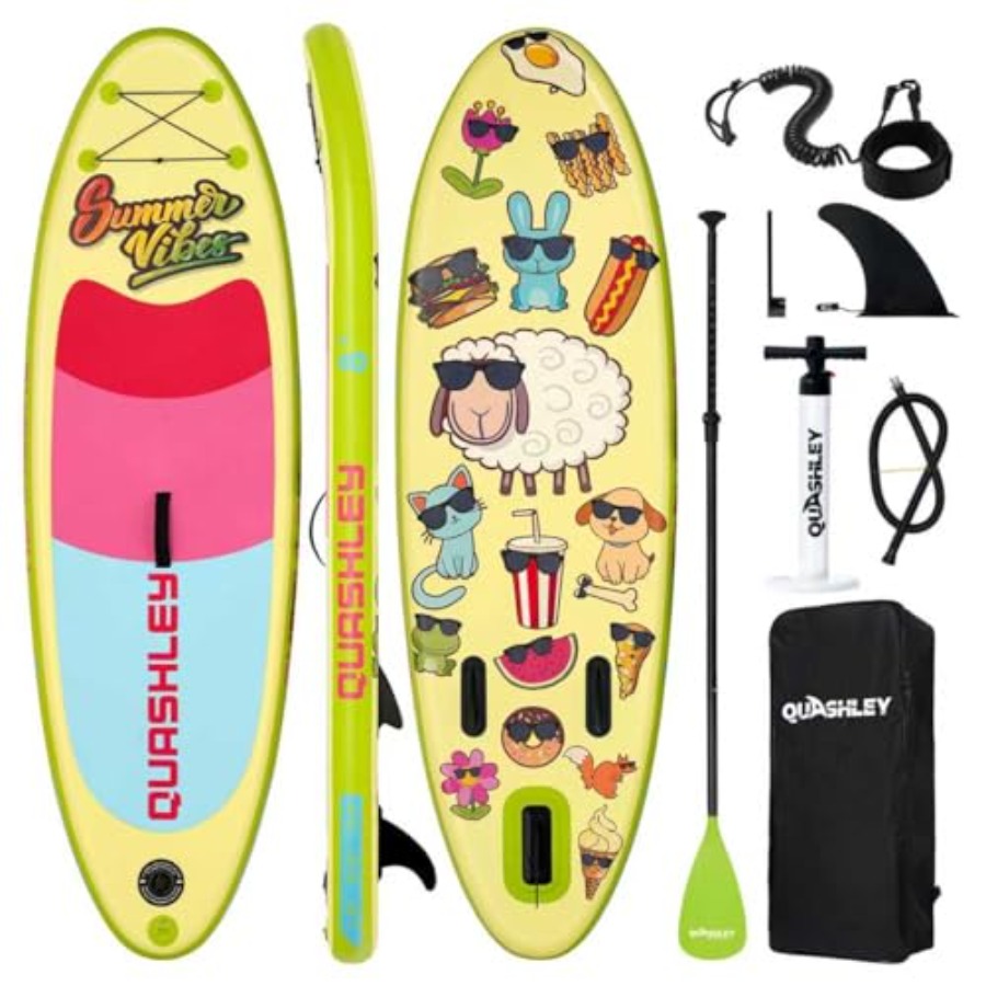 Stand Up Paddle Leash - 조절 가능한 패들 펌프, 리쉬, 백팩이