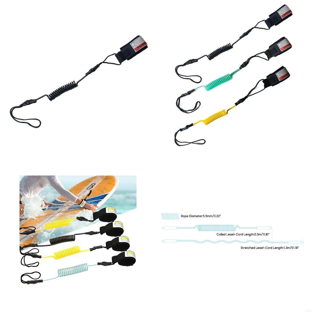 Stand Up Paddle Leash - 코일 패들 보드 가죽끈 롱보드 서핑보드용