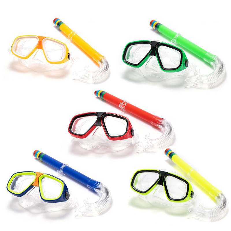 성인 어린이 다이빙 고글 마스크 호흡 튜브 충격 방지  - Freediving Mask Set 리뷰 및 가격