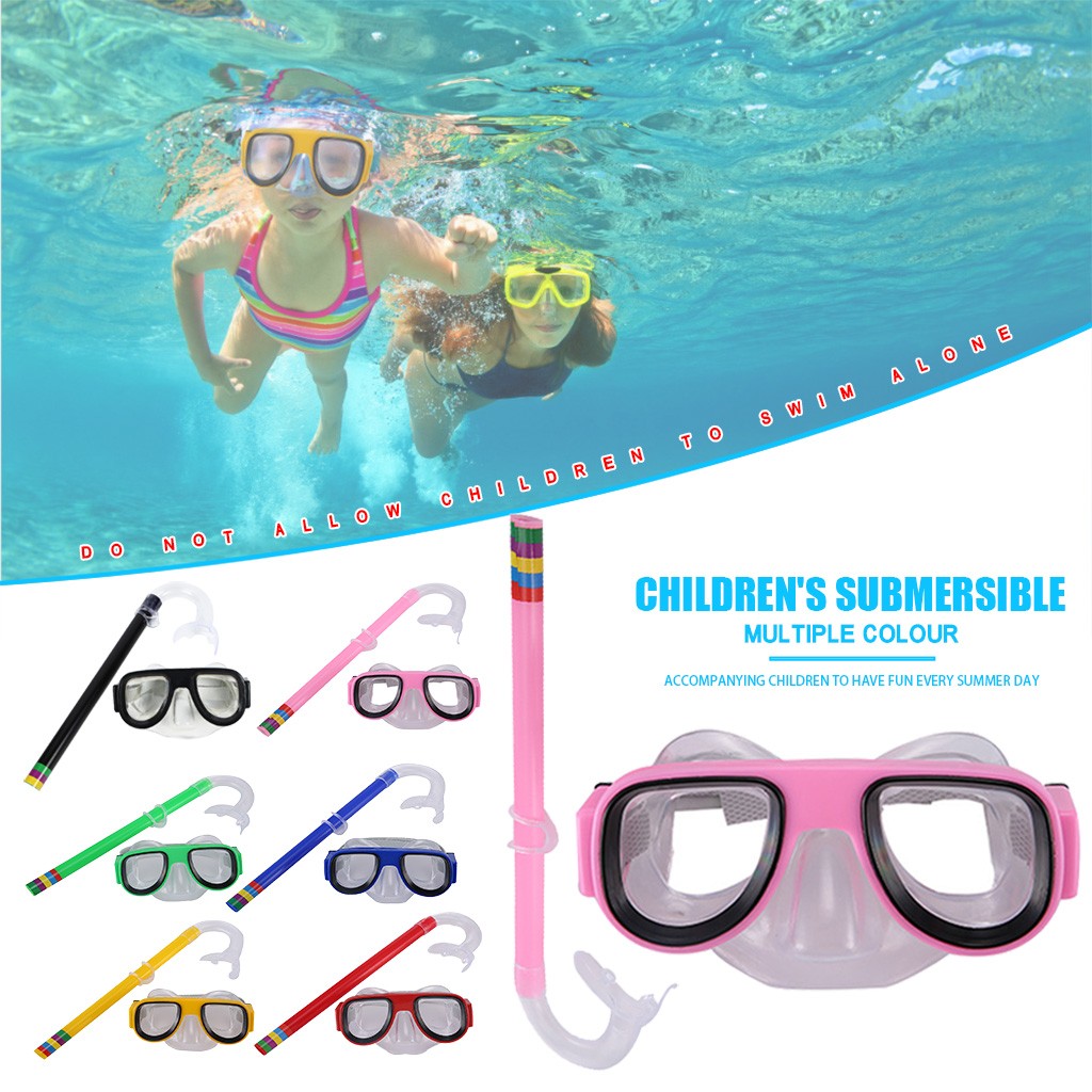 여름 어린이 다이빙 고글 마스크 호흡 튜브 수중 수영  - Freediving Mask Set 리뷰 및 가격
