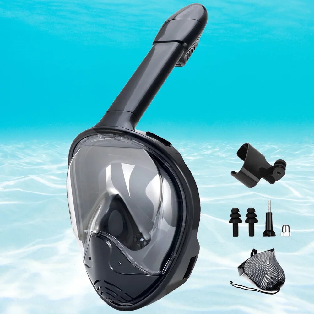 수중 스노클링 풀 페이스 어린이 수영 마스크 세트 스쿠 - Freediving Mask Set 리뷰 및 가격