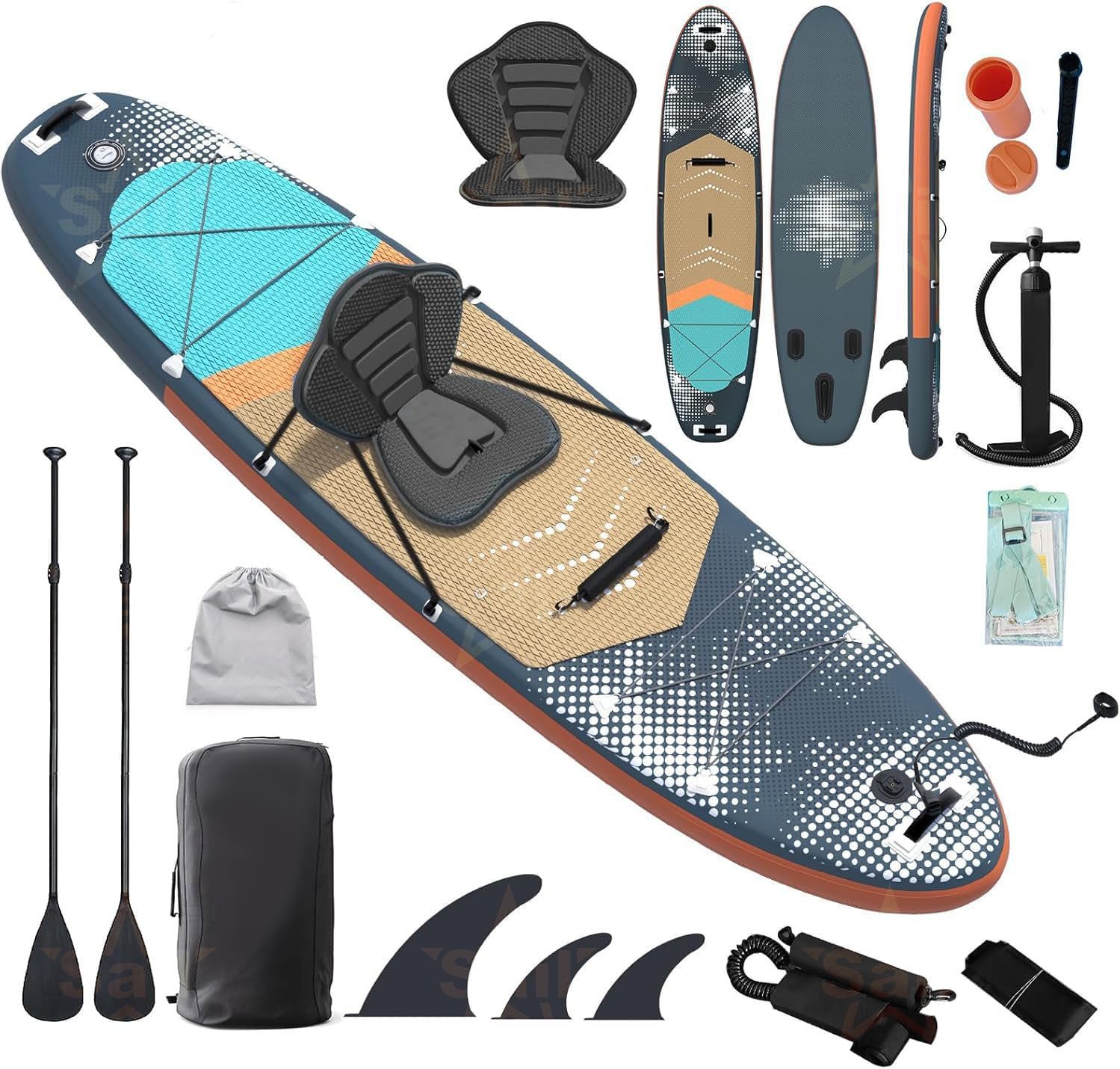 다목적 풍선형 스탠드업 패들보드 SUP 풀세트 펌프,  - Stand Up Paddle Leash 리뷰 및 가격