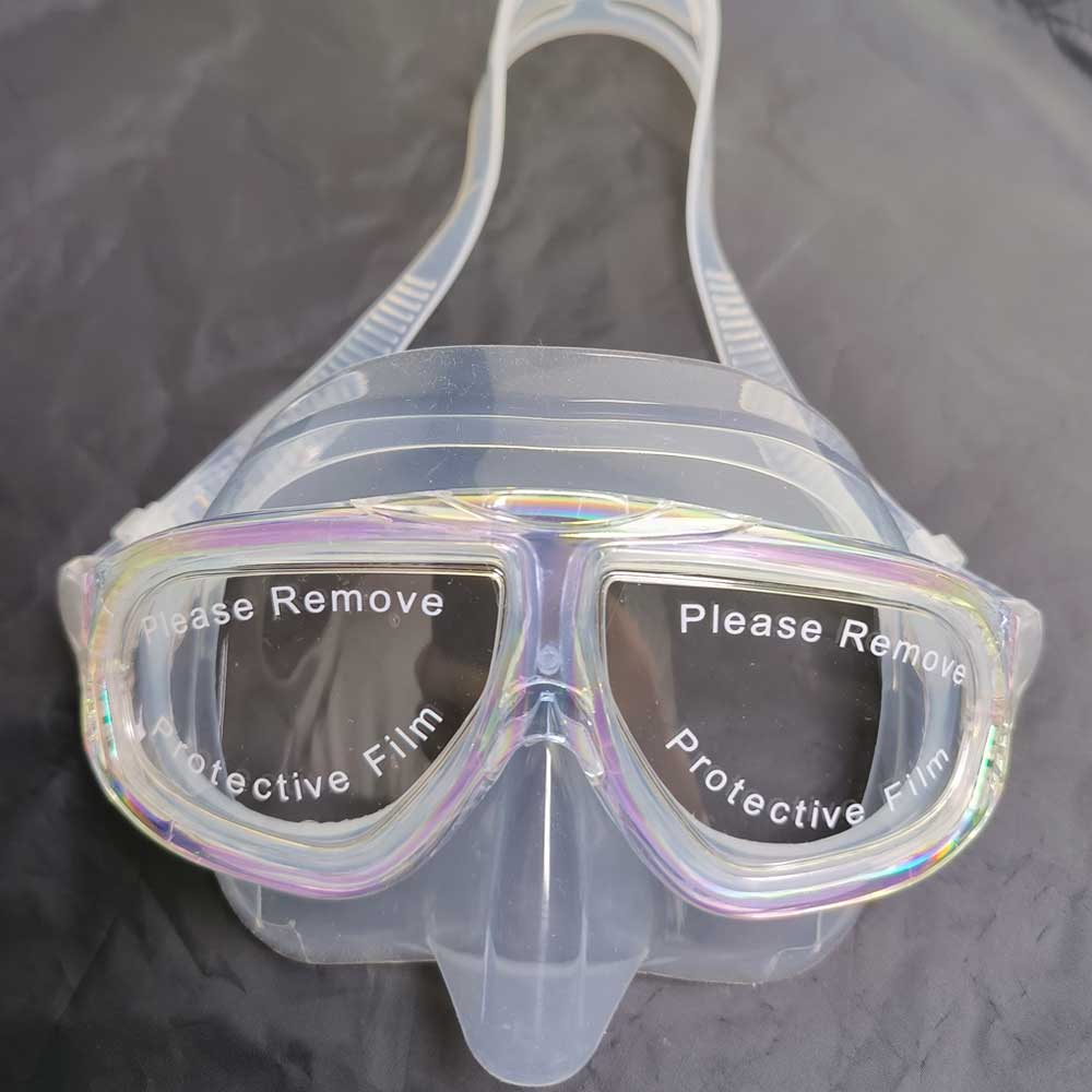 무지개빛 유니섹스 저용량 프리다이빙 마스크 수영용 항알 - Freediving Mask Set 리뷰 및 가격