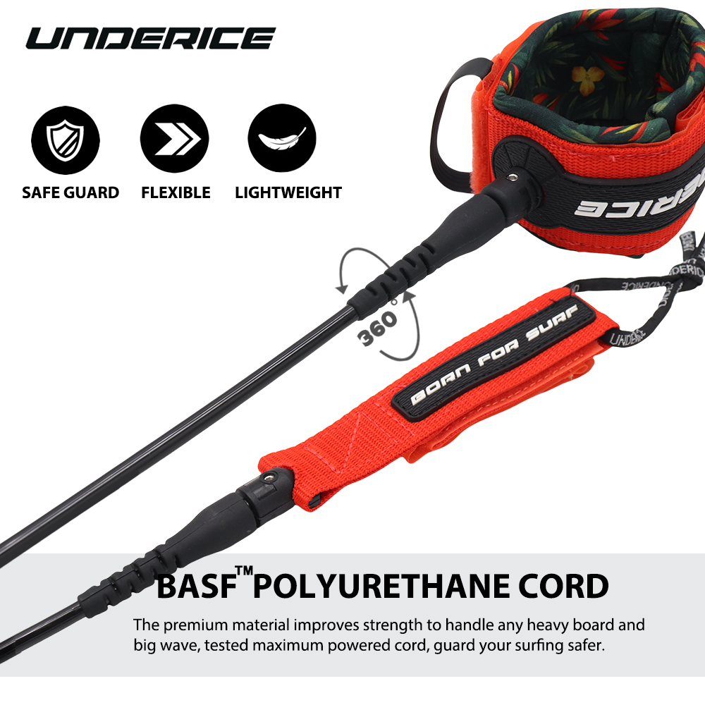 UICE 서핑보드 리쉬 6-9피트 SUP 발목 끈 풍선 - Stand Up Paddle Leash 리뷰 및 가격