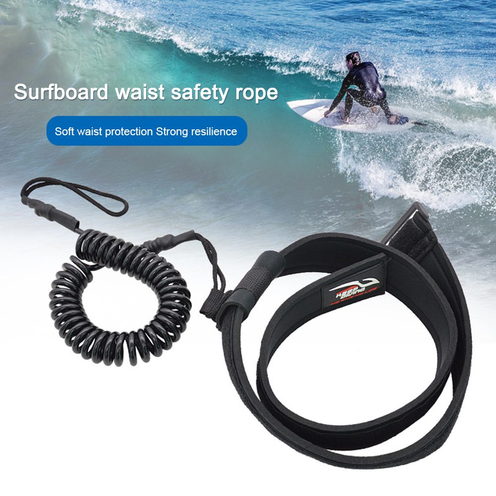 6mm 워터 스포츠 서핑보드 리쉬 TPU 스프링 로프  - Stand Up Paddle Leash 리뷰 및 가격