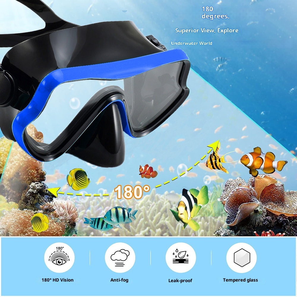 스노클링 세트 다이빙 마스크 및 스노클 성인용 핀(조절 - Freediving Mask Set 리뷰 및 가격